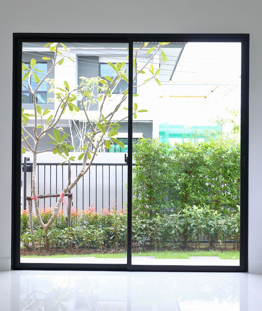 porta de vidro em Uberlândia