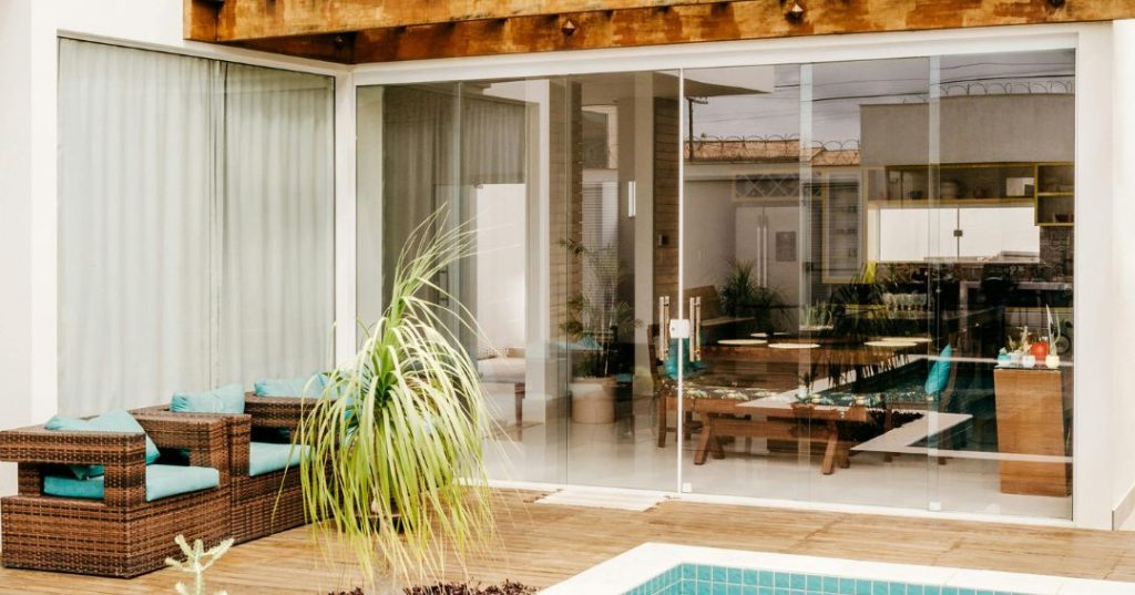 Portas de vidro em Uberlândia